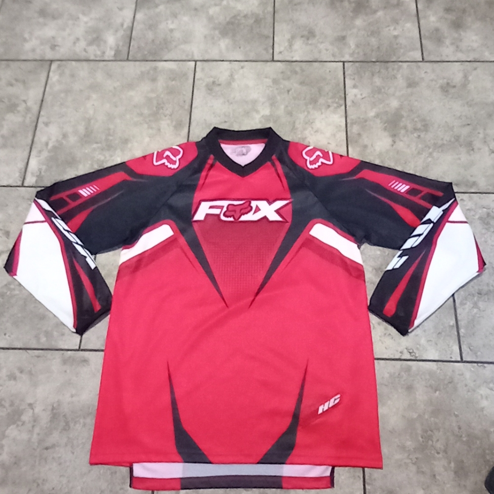 Fox Red and Black Men's Jersey